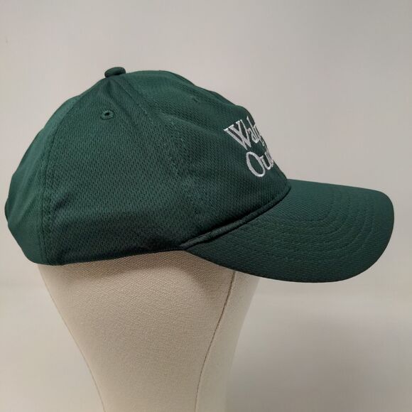 Sport-Tek Men's Strapback Hat Green Adjustable Embroidered Walpole Outdoors Logo - Picture 6 of 11
